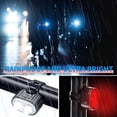 thumbnail image 4 of PVCS Bicycle Lights Bicycle Headlights Tail Lights Set Mountain Bike Lights, 4 of 9