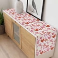 thumbnail image 4 of Valentine's Day Table Runner - 70 Inch Long, Kitchen Dining Table Runner Dresser Scarves, Colorful Heart Love Modern Minimalist Farmhouse Decor for Coffee Tables Wedding Party Banquet, 4 of 8