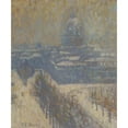 thumbnail image 2 of Theodore Earl Butler 15x17 Gold Ornate Wood Frame and Double Matted Museum Art Print Titled - Les Invalides, Paris (1904), 2 of 4