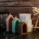 thumbnail image 2 of House Candle Holder Silicone Mold DIY Handmade Window Houses Plaster Concrete Resin Candlestick Craf, 2 of 5