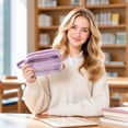 thumbnail image 5 of Clearance Back to School Pencil Case - Simple Pencil Pouch, Versatile Pencil Box for School Supplies, Ideal for Colored Pencils, Rulers, Erasers, Back to School Supplies,Blue, 5 of 5