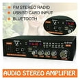 thumbnail image 4 of Bluetooth Power Amplifier 1000W Mini Amplifier Speaker Home Power Amplifiers Subwoofer Speakers, 4 of 6