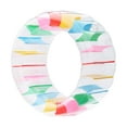 thumbnail image 3 of Rueda inflable para el agua, flotador de piscina para niños, rueda de agua gigante y colorida, flotador de rodillo inflable para estanque, río, césped, 3 of 8