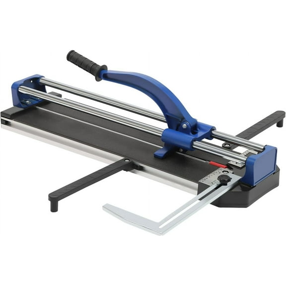 Tile Cutter, 24 Inch Manual Tile Cutter Dual Rail with Precise Positioning 0-90° Adjustable Measurement Tungsten Alloy Cutting Wheel Tile Cutter Tool for Wall Groove Patterned Flat Solid Tiles