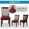 thumbnail image 4 of 2pcs-cojín de asiento elástico impermeable-rojo vino Ofspeizc HMHZ1149-6, 4 of 8