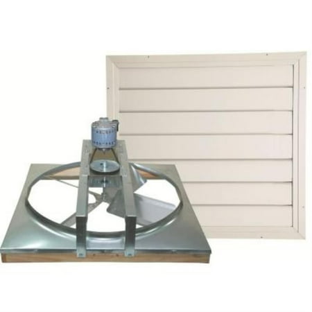 Cool Attic 30 inch Belt Drive Whole House Fan with Shutter