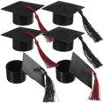 thumbnail image 3 of LOVEVER 6 pcs Graduation Cap Gifts Box Graduation Hat with Tassel Candy Boxes Party Favors Boxes, 3 of 4