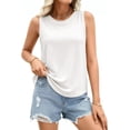thumbnail image 3 of PRETTYGARDEN Womens Summer Tops Spring Fashion Sleeveless Tank Tops Casual Loose Fit Shirts Beach Vacation Clothes, 3 of 10