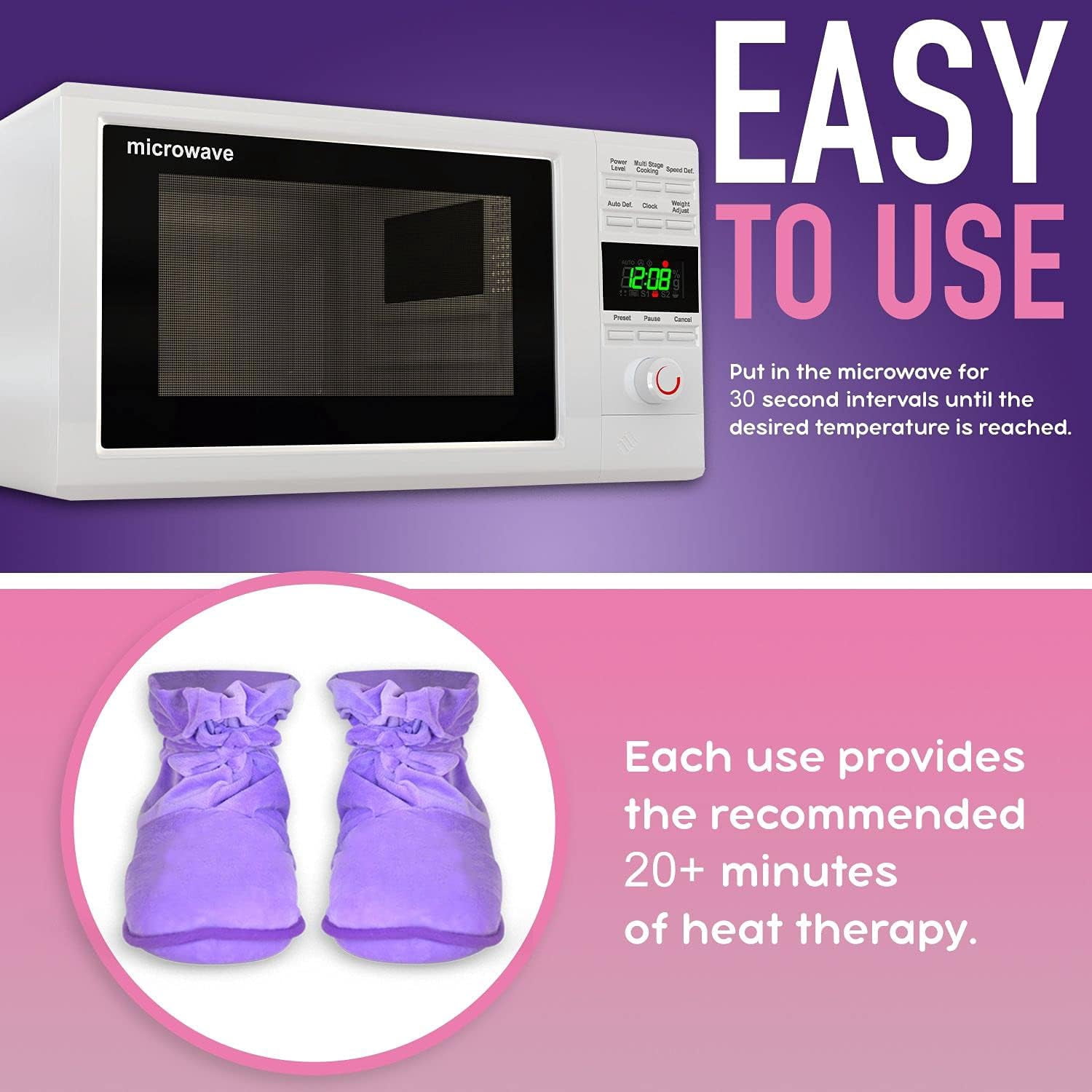 Microwave Heated Slippers