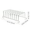 thumbnail image 4 of Electric Fryer Bread Rack Toast Griller Basket Steaming Accessories for Air Dehydrator Meat Drying 201 Stainless Steel, 4 of 6