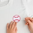 thumbnail image 4 of Worgeous 12pcs Iron on Baseball Patch Decorative Embroidery Patches for Clothes Easy to Apply for Jackets Backpacks Hats for DIY Fashion and Repair, 4 of 8