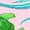 AD-Pink, variant on Inktastic Sea Turtle Swimming Toddler Hoodie