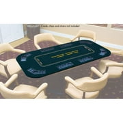 Red Star Hold 'Em Folding Felt Table Topper