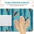 thumbnail image 5 of Mouse Pad Large (31.5X11.78 in), Non-Slip Natural Rubber Base Gaming Mouse Pad with Stitched Edge, Waterproof Extended Mouse Pad for Keyboard, Mouse and Desktop, Bamboo, 5 of 5