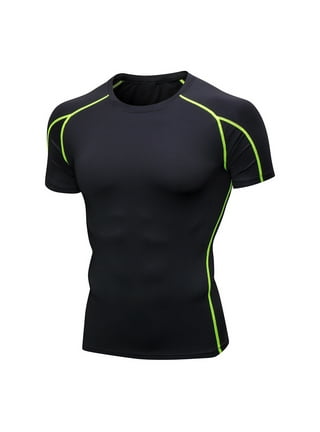 Men's Slim-Fit Fitness T-Shirt 500 - Black - StoresRadar