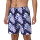 thumbnail image 1 of Balery blue starry sky Skull flower Bañador para hombre, shorts de playa de secado rápido con entrepierna y forro de compresión-3X-Large, 1 of 6