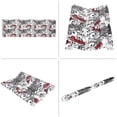 thumbnail image 2 of Cergrey Skull Sticker,50 * 150cm Auto Car Cartoon Skull Graffiti Bomb Sticker Wrap Sheet Roll Decals Film, Cartoon Sticker, 2 of 7