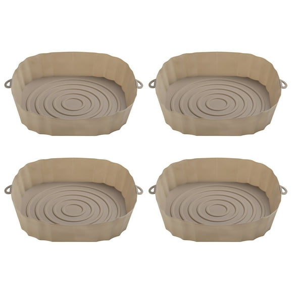 4 Silicone Airfryer Pot Air Fryers Oven Back
