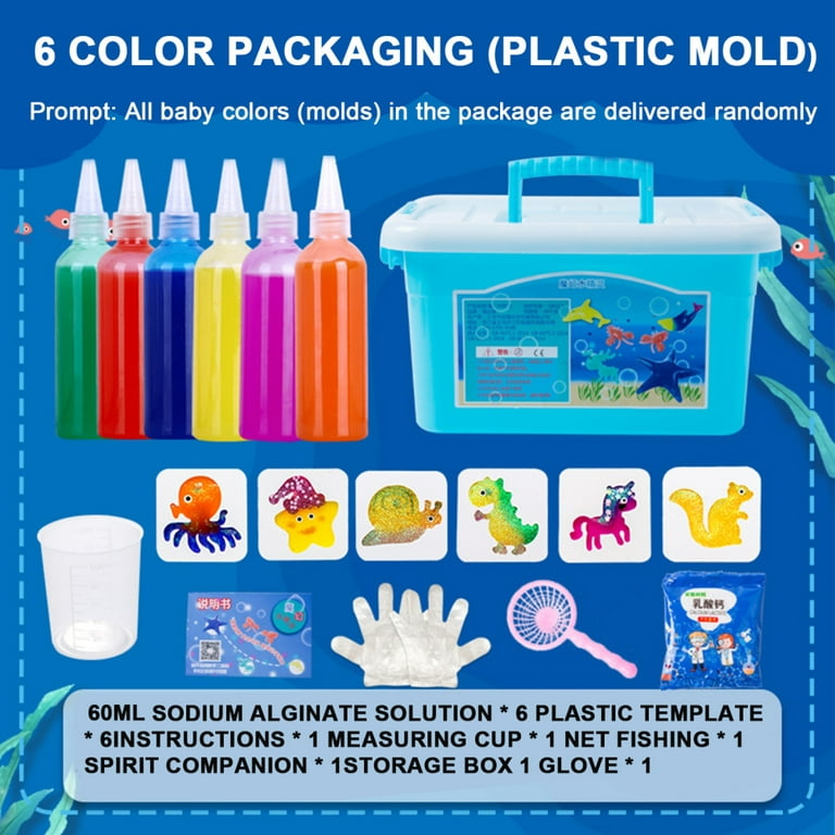 Magic Water Elf Kids DIY Toys Kit Durable Reusable Children Classic Toy for Kids Toddler Toys Personalized Gifts 12 Colors