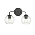 thumbnail image 2 of 9752-MB-Millennium Lighting-2 Light Bath Vanity-10 Inch Tall and 16 Inch Wide-Matte Black Finish, 2 of 5