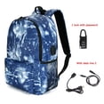 thumbnail image 3 of Mochila antirrobo con USB para mujer, morral escolar de lona para estudiante, niño, niña y niño, Adolescentes, 3 of 4