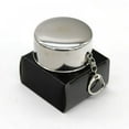 thumbnail image 3 of 140Ml Stainless Steel Camping Folding Cup Portable Outdoor Travel Camping Demountable Collapsible Cup Keychain, 3 of 6