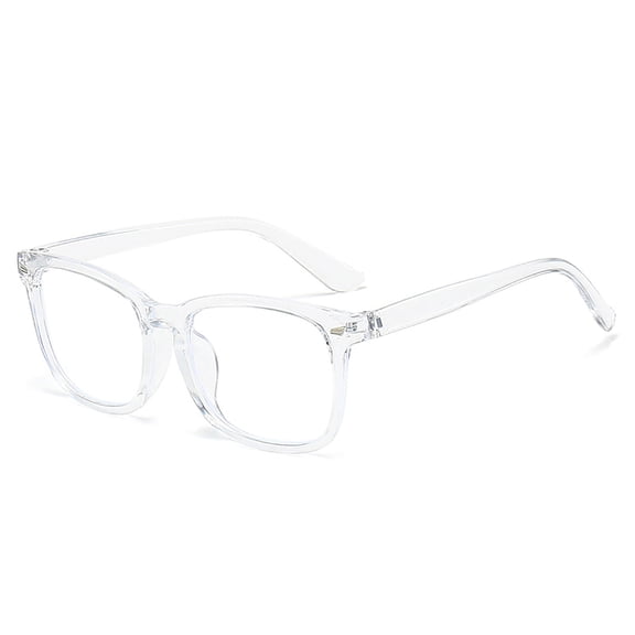 Zhuke Blue Light Glasses Men Women Transparent Blue Light Blocking Computer Glasses Anti Eyestrain Lightweight Clear Frame