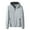 Gray, variant on Leesechin Men's Full Zip UPF 50  Light Jacket hooded sun Protection Cooling Long Sleeve Shirts with Pockets