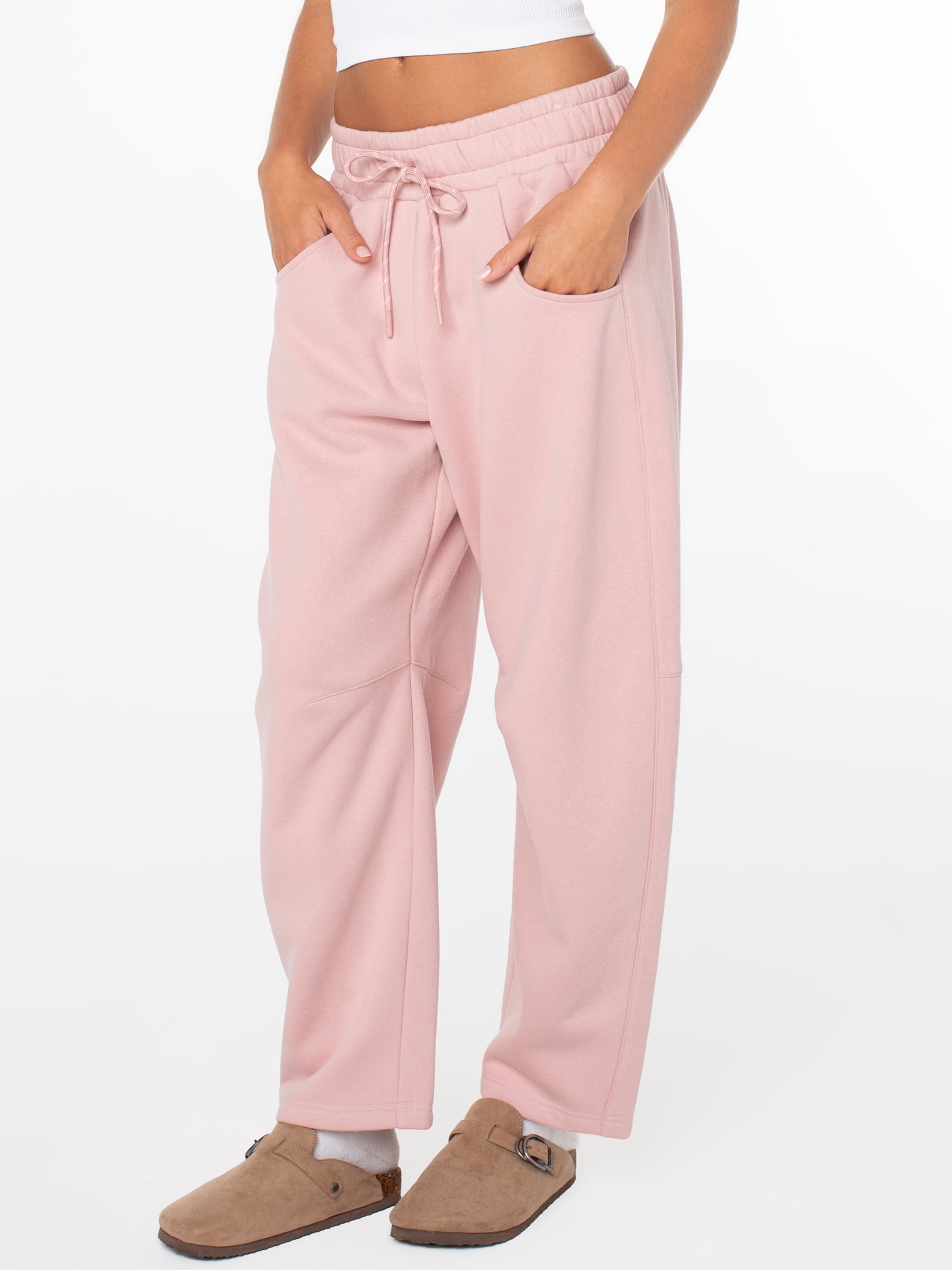 Celebrity Pink Women's and Women's Plus Fleece Barrel Sweatpant, Sizes XS-4X