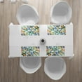 thumbnail image 4 of Ambesonne Japanese Place Mats Set of 4, Colorful Watercolor Leaves, Standard Size, Multicolor, 4 of 5