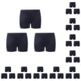 thumbnail image 3 of Minnieouse 3 piezas 4 capas mujeres período menstrual ropa interior viaje damas agua absorbente a prueba de fugas algodón ropa interior Negro 2XL 10piezas, 3 of 6