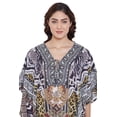 thumbnail image 4 of Gypsie Blu Women's Plus Size Kaftan Dresses Printed Long Maxi Dress for Ladies Girls, 4 of 6