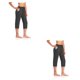 thumbnail image 3 of Eigraketly Pantalones de mujer Pantalones deportivos Bolsillo grande Pantalones de chándal de cintura alta M Gris S,Gris 2piezas, 3 of 6
