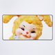 thumbnail image 1 of NUEVA alfombrilla de escritorio de peluche de conejo de Pascua con cara de goma Rushton de estilo vintage kawaii kitsch, 1 of 1
