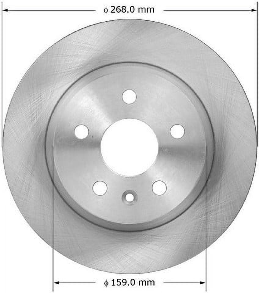 BENDIX PRT6062 Bendix Brake Rotor Fits select: 2011-2015 CHEVROLET CRUZE, 2013-2019 BUICK ENCORE