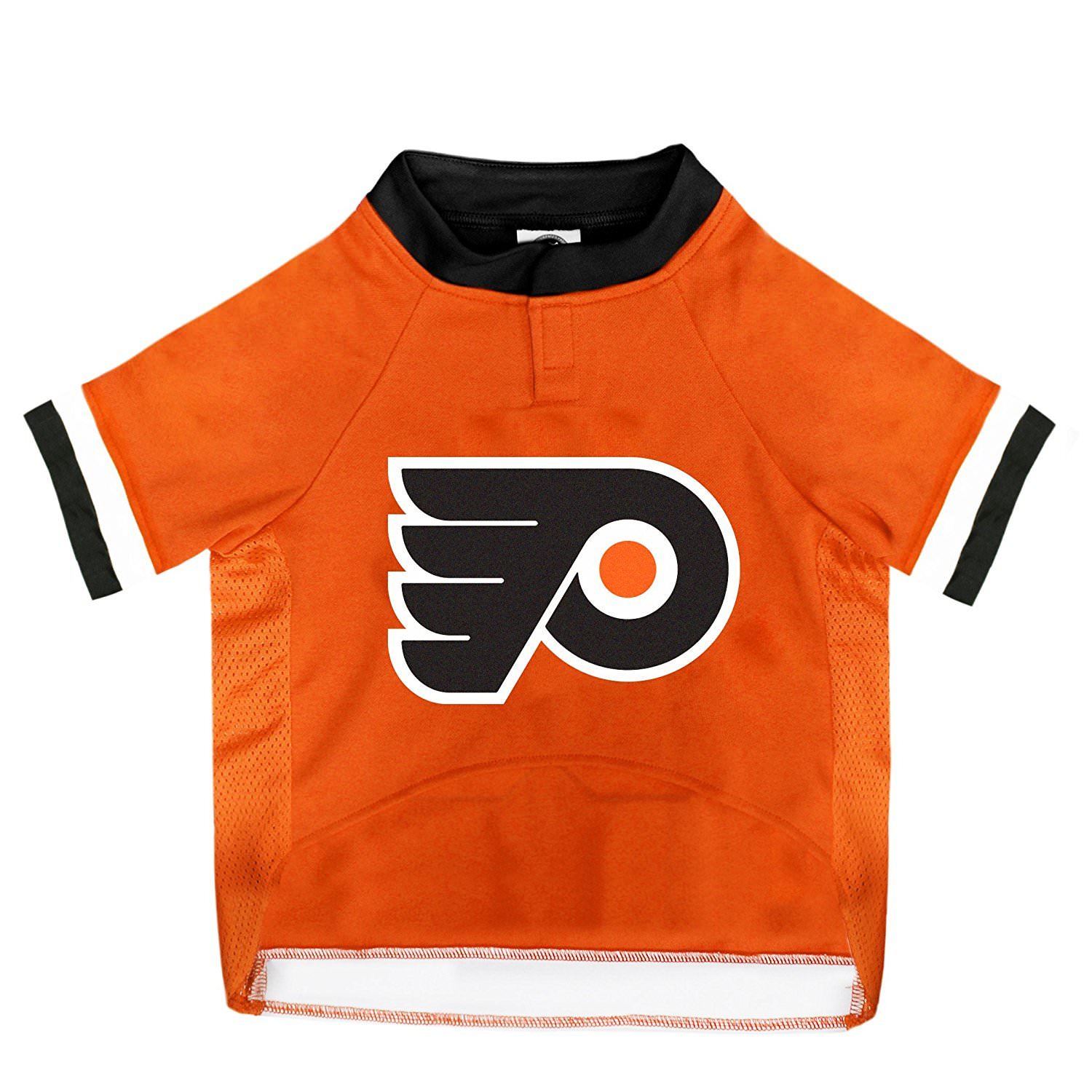 Pets First NHL Philadelphia Flyers Mesh Jersey for Dogs and Cats - Licensed
