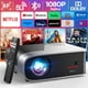 thumbnail image 1 of Proyector inteligente DBPOWER Netflix 1080p 500 ANSI WiFi 5G, 1 of 9