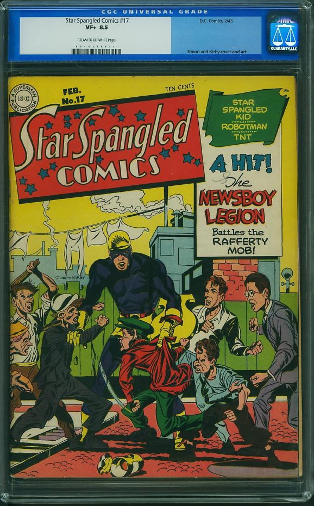 Cover of Star Spangled Comics #17