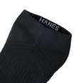 thumbnail image 6 of Hanes Mens No-Show Socks, 3-Pack, Moves Impact Zone Cushioned No-Show Socks, Shoe Sizes 6-12, 6 of 9