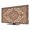 Red, Olive, Beige, variant on Retro Brown Boho TV Cover for 50 Inch Screen,Stretch Fabric Dustproof TV Display Protector,Vintage Ethnic Tribe Abstract Art Floral Elastic Slipcover Monitor Cover for Indoor Computer 43.6"x24.5"