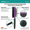 thumbnail image 4 of Hartz Groomer's Best Combo Brush for Dogs, 4 of 9