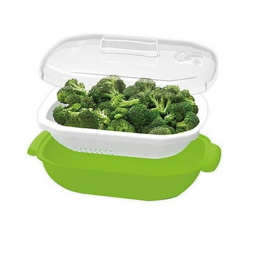 Cuisinart 4.4" Microwaveable Plastic Steamer Set, 3 Piece