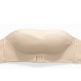 thumbnail image 5 of PEASKJP Soutien-Gorge Solide pour Femmes Bretelles Spaghetti Réglables Soutien-Gorge de Sport, Beige 32, 5 of 5