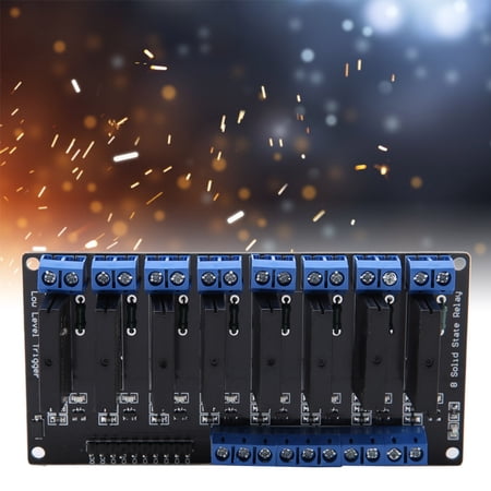 Low Level Trigger Solid State Relay, 2A SSR Relay, 8 Channel For ...