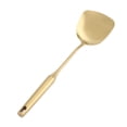 thumbnail image 3 of Stainless Steel Ladle Spoon Big Soup Ladle Kitchen Spatula Turner Cooking Tool Gold 03#, 3 of 11