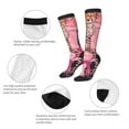 thumbnail image 6 of Lsque Cheetah On Toilet Humor Art Printed Crew Socks Men's Women's LightWeight Thin Casual Calf Socks ,Knee High Socks,Cotton Socks, 6 of 9