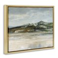 thumbnail image 3 of Stupell Industries Neutral Brushed Desert Mountain Landscape & Nature Painting Gray Floater Framed Canvas Art Print Wall Art, 31 x 25, 3 of 9