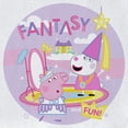 thumbnail image 2 of CafePress - Peppa Pig: Fantasy And Fun! - Cute Cotton Cloth Baby Bib, Toddler Bib, 2 of 2