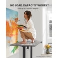 thumbnail image 6 of Electric Standing Desk, 48 x 24 Inches Height Adjustable Stand up Desk, Sit Stand Home Office Desk, with Two-Piece Desktop (Grey), 6 of 14