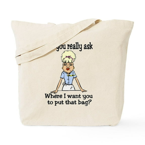 CafePress - Since You Asked... Tote Bag - Unisex Canvas Tote Bag, Beige, 1-Piece